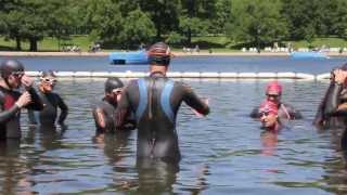 Pru Health World Triathlon Grand Final London Training Day [upl. by Atimad]