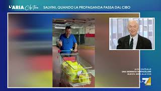 Matteo Salvini quando la propaganda passa dal cibo [upl. by Leizo630]