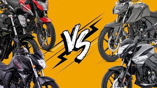 PULSAR NS 160 VS APACHE 160 VS XBLADE 160 VS GIXXER 150 VS FZ 20 COMPARATIVA DE FICHAS TECNICAS [upl. by Hsirt]