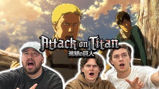 WHERE ARE THEY FROM  Attack on Titan 2x9 REACTION [upl. by Eilama115]