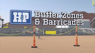 Buffer Zones amp Barricades Safety Video Drilling Contractor HampP [upl. by Elamef]