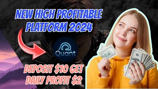 Welcome To Join AIQUANT  New Best High Profitable USDT Money Making Platform [upl. by Ronda]