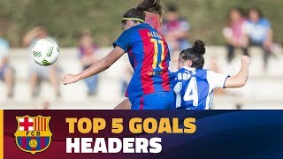 The Womens Team Top 5 headed goals in the 201617 season [upl. by Ivetts]