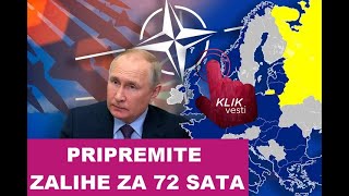 PRIPREMITE ZALIHE ZA 72 SATA [upl. by Ennahtur]