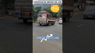 National Permit Leyland truck with heavy load on sharp Curve trending automobile driver [upl. by Demmahom774]