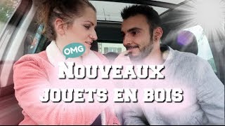 ACHATS JOUETS EN BOIS LIDL ET TRAVAUX CHAMBRE ANTONIN ♡ JUSTINE FAMILY VLOG [upl. by Alwin]