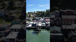 Palafitos  Chiloé 4k drone chile chiloé castrochiloe dji [upl. by Kenison]