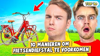 10 MANIEREN OM FIETSENDIEFSTAL TE VOORKOMEN [upl. by Ponton628]