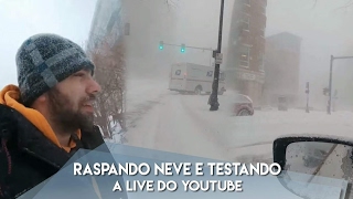 Raspando Neve E Testando A Live Do YouTube [upl. by Nhguavaj]