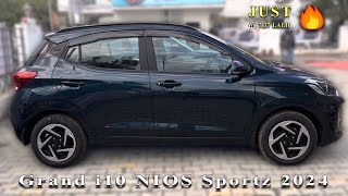 Grand i10 NIOS Sportz MT 20204  Update  Interior  Exterior  Features  Mileages [upl. by Malone]