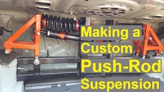 How to Build a Properly Fast Track Car  Part 4 Push Rod Suspension [upl. by Imyaj541]