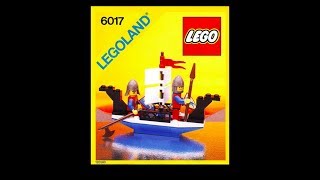 LEGO 6017 Kings Oarsmen Speed Build [upl. by Nyrok]