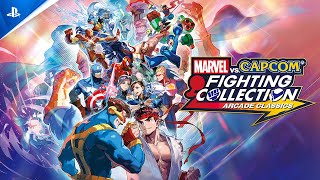 Marvel vs Capcom Fighting Collection Arcade Classics  Announce Trailer  PS4 Games [upl. by Anaeerb342]