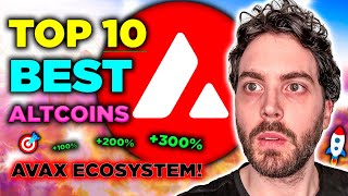 Top 10 Crypto Coins 2024 ☝️ Avalanche AVAX Ecosystem [upl. by Atkins]