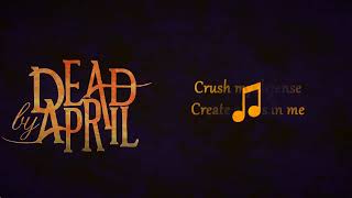 Death By April ft Samuel Ericsson  Break My Fall Lyrics on screen [upl. by Hekker619]