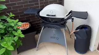 Grill Gazowy Weber Q200220  sezon grilowy 1 [upl. by Fuchs]