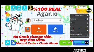 AGARIO MOD MENU  MACRO amp ZOOM Agario Mobile [upl. by Einot]