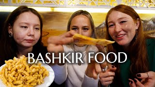 What people eat in Bashkortostan region of Russia  Trying traditional dishes [upl. by Aicnarf]