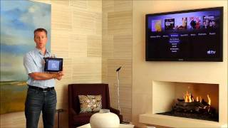 iPad Home Automation Demonstration using Crestron [upl. by Tnomad752]