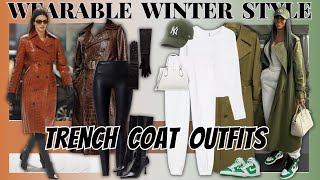 Wearable and Affordable Winter Trench Coat Styles [upl. by Ardnazil]