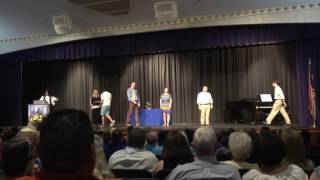 Elkin Middle School graduation 2017 pt 6 [upl. by Jariah628]