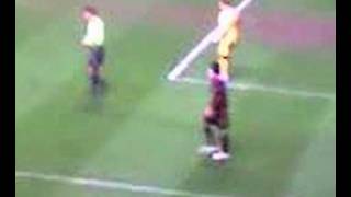 Celtic Vs AC Milan Gilardino Dive [upl. by Hakceber34]