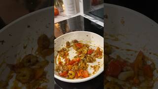 Sweet shrimp and rice cooking asmrcooking aesthetic food kitchen recipe delicious asmr love [upl. by Westney]