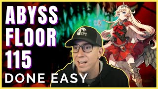 Beating Abyss Floor 115  Epic Seven  Epic 7 Guide [upl. by Odey]