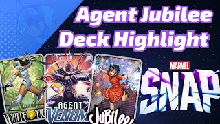 Agent Venom Jubilee Value  Marvel SNAP Deck Highlight [upl. by Iredale900]