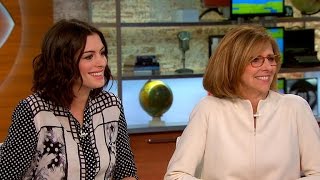 Anne Hathaway director Nancy Meyers on new movie quotThe Internquot [upl. by Leizahaj]