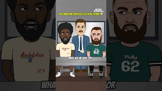 Joel Embiid and Jason Kelce Get In Big Trouble 😂 nbanews nflnews [upl. by Susanetta]