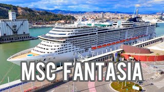 MSC FANTASIA Cruise Ship Tour 4K [upl. by Locke]