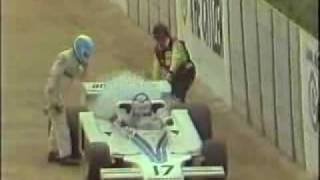 F1 1977 Tom Pryce Fatal Crash Angle 2 [upl. by Nell]