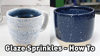 Making Glaze Sprinkles  Speckles [upl. by Warwick]