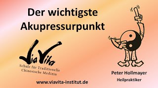 Der wichtigste Akupressurpunkt bei Stress Spannung und Schmerz [upl. by Dominy642]