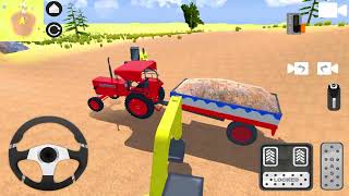 Tractor Racing game Farming Tractor 3D  Android Gameplay [upl. by Matejka]