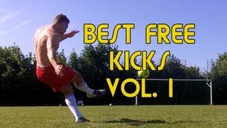 Best Free Kicks Montage  Vol 1  Beckham Curves Power Shots [upl. by Clayson]