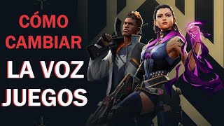 El Mejor Cambiador De Voz Para Juegos En Tiempo Real En PC  Valorant [upl. by Atibat763]