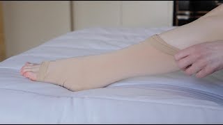 How to Help with Compression Stockings  Tips for Caregivers [upl. by Bamby34]