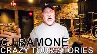 Cj Ramone of the Ramones  CRAZY TOUR STORIES Ep 561 [upl. by Yodlem]