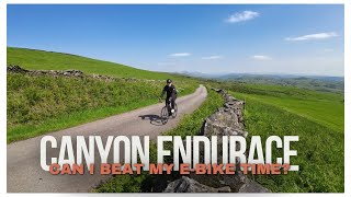 Canyon Endurace  can it beat my ebike time on a 40k route [upl. by Honorine]