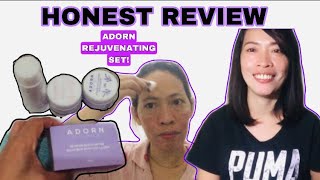 ADORN REJUVENATING SET MY HONEST REVIEW acne [upl. by Torruella]