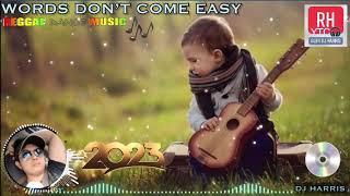 Words Don’t Come Easy  FR David  Reggae mix Dj Harris 2023 [upl. by Ahsyekat]