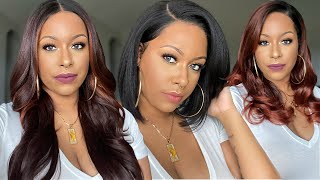 NEW 40  Outre Melted Hairline Lace Wigs Myranda Harper amp Seraphine  WORTH PICKING UP [upl. by Asiat123]