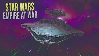 Eclipse SSD vs CIS DROID Fleet  Star Wars Empire at War Yoden Mod [upl. by Henrietta]