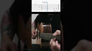 Stairway to Heaven  Led Zeppelin FingerstyleGuitar TABS Chords [upl. by Aniahs]