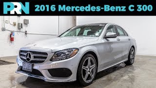 2016 MercedesBenz C 300 4matic Quick Tour amp Review [upl. by Nho449]