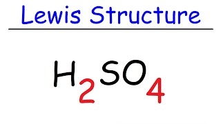 H2SO4 Lewis Structure  Sulfuric Acid [upl. by Enrika391]