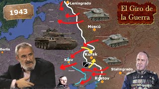 El Punto de Inflexión de la Segunda Guerra Mundial Kursk 1943 con Carlos Caballero Jurado [upl. by Stoeber]