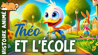 THÉO LE CANARD 🦆 Histoire pour sendormir contes de fées en français professeur école jacqueline [upl. by Lucais]